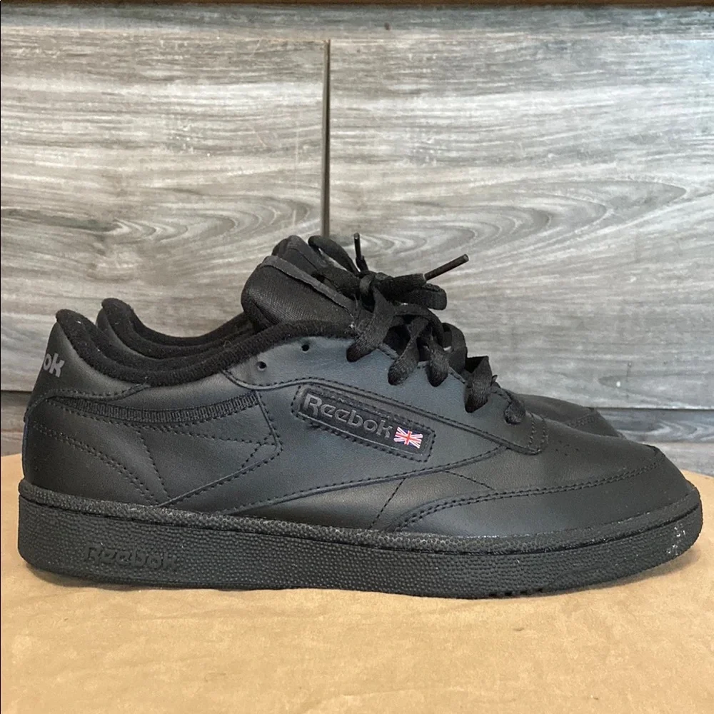 Reebok Club c 85 Black with Matte Finish - Picture 5 of 5